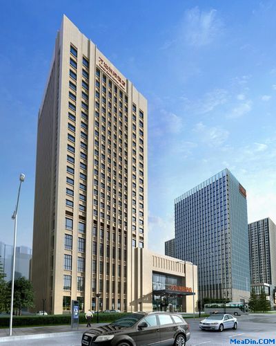 石家庄万达洲际酒店效果图