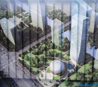 恒和国际商务会展中心效果图