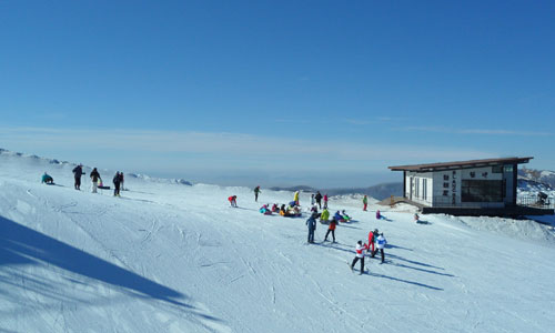 张家口天然滑雪场