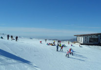 白色体验之旅：张家口天然滑雪场