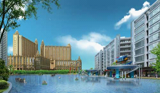 都市118首家五星级酒店效果图