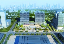 火车站配套“双子楼” 准五星级酒店开建