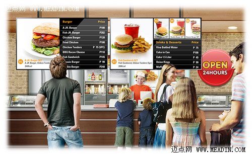 三星智能数字标牌解决方案助力餐饮业