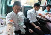 黄山高尔夫酒店员工积极参与无偿献血活动