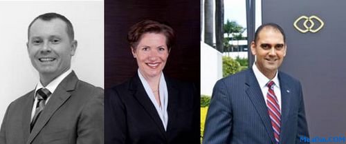 Sofitel General Manager:Tony Chisholm,Amery Burleigh,Marcus Hanna