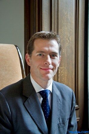 北京金融街丽思卡尔顿酒店餐饮部总监 罗里(Rory Slater)