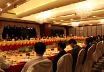 惠州市委政研室、市政协科教文卫体委新春联谊会在康帝成功举办