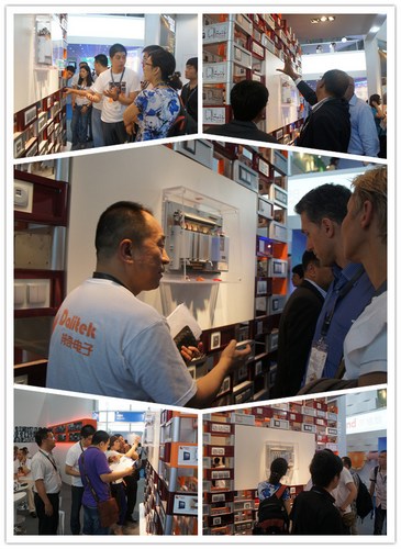 邦奇Dalitek智能酒店客房控制箱惊艳亮相2012广州国际建筑电气技术展览会