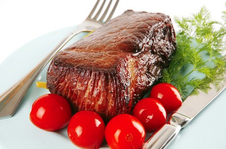 蜂蜜茄汁烤牛肉