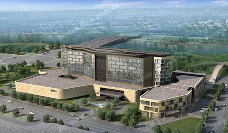 天地丽笙五星级酒店效果图