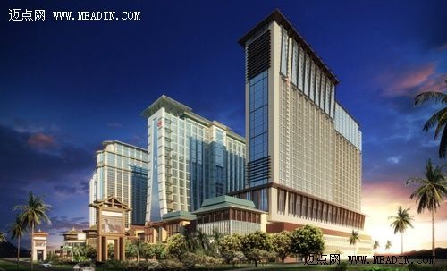 澳门喜来登金沙城中心酒店外观