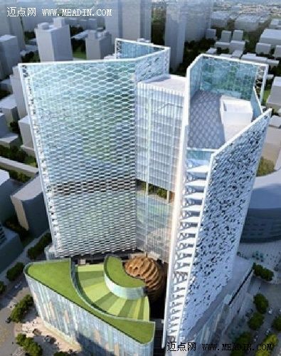 常州拟建25层123米高酒店 造型绚丽