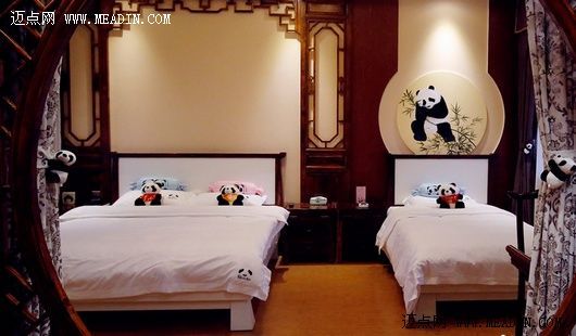 全球首家“熊猫”文化主题酒店亮相峨眉山