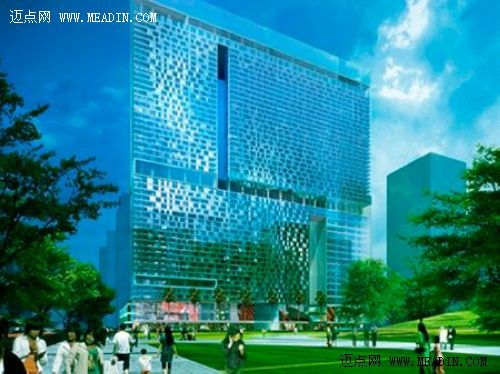 杭州的“帆船”酒店效果图