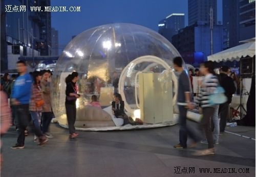全国首家气泡酒店将落户燕子沟