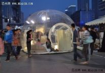 全国首家气泡酒店将落户燕子沟