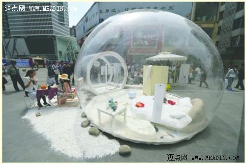 全国首家气泡酒店将落户燕子沟