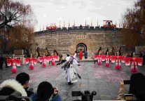 曲阜三孔景区2020年首日开门迎宾朋