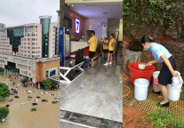 恩施暴雨紧急救援，7天酒店在行动