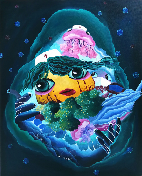 《抗疫英雄》  周歆.jpg