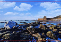 线上云旅游 | 面朝大海春暖花开，山海关景区老龙头的静谧之美！