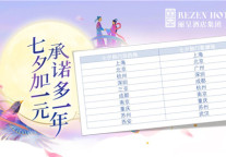 丽呈发布七夕住宿报告：当地酒店过七夕成潮流 预订最关注私密性