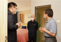  单记京赴山水时尚酒店北京天坛店指导疫情防控和复工复产工作