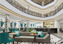 希岸酒店3.0：就像住进了蒂凡尼的下午茶饮空间