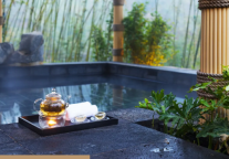 云天收夏色，木叶动秋声，出游正当时