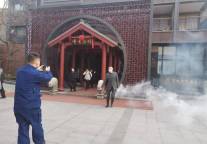 宜昌书香府邸酒店组织消防应急演练