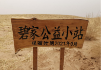 碧家国际社区：各位大朋友小朋友，碧家喊你种树啦！