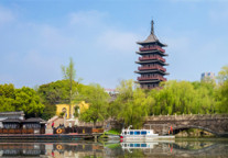 从嘉兴平湖市吾悦广场胜利路格雅酒店出发，开启夏日之旅