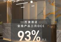 捷报 | 万澳酒店全线品牌3月occ超93%