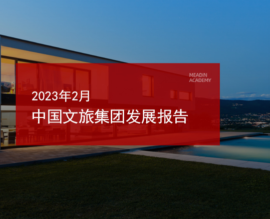 2023年2月中国文旅集团发展报告