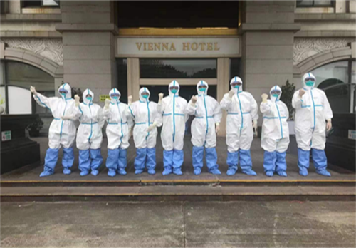 让疫情防控与温暖同行，维也纳酒店在行动！