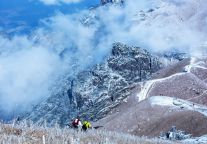 武功山上的蓝，浩荡无垠