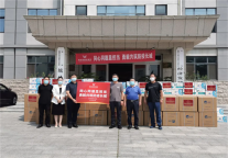 维也纳国际酒店长岛店向驻地捐赠防疫物资，彰显防疫担当