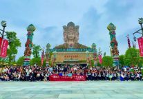 感知秋天，快乐同行！明月千古情景区迎秋季研学团！