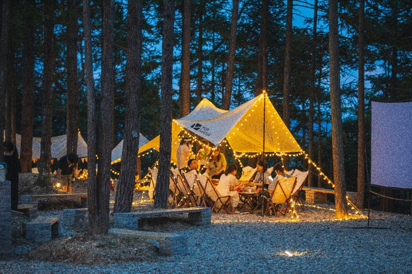 五指山星空露营地图片