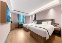 山城雾都，3D魔幻，格林豪泰重庆渝北区黄泥磅轻轨站酒店魅力绽放