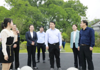 省文化和旅游厅党组成员、副厅长陈晓平在萍乡武功山风景名胜区调研