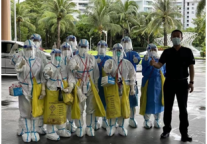 凝聚战役正能量，疫情防控我担当。海南酒店人在疫情中守初心，显担当