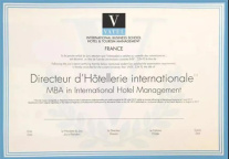 招生：2022法国瓦岱尔国际酒店管理在职MBA项目简介