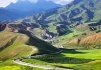 旅游景区的十字路口