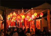 东阳卢宅元宵灯会火爆全城