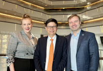 雅阁酒店集团CEO张黎明会晤澳大利亚驻华商务公使