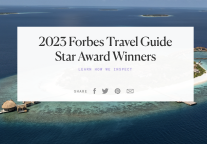 《福布斯旅游指南》公布了2023年度最新星级名单，中国地区128家上榜