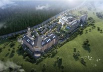 近承德避暑山庄，总投资约5亿元 中乐汇六星森林度假酒店项目开工