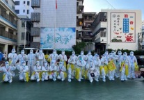 三亚旅文集团坚持“一手打伞，一手干活“，加快复工复产，落实疫情防控！