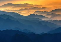 天气晴好！武功山日出、日落霸屏！